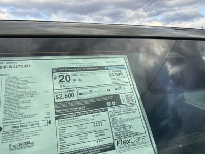 2026 Jeep Wrangler Willys