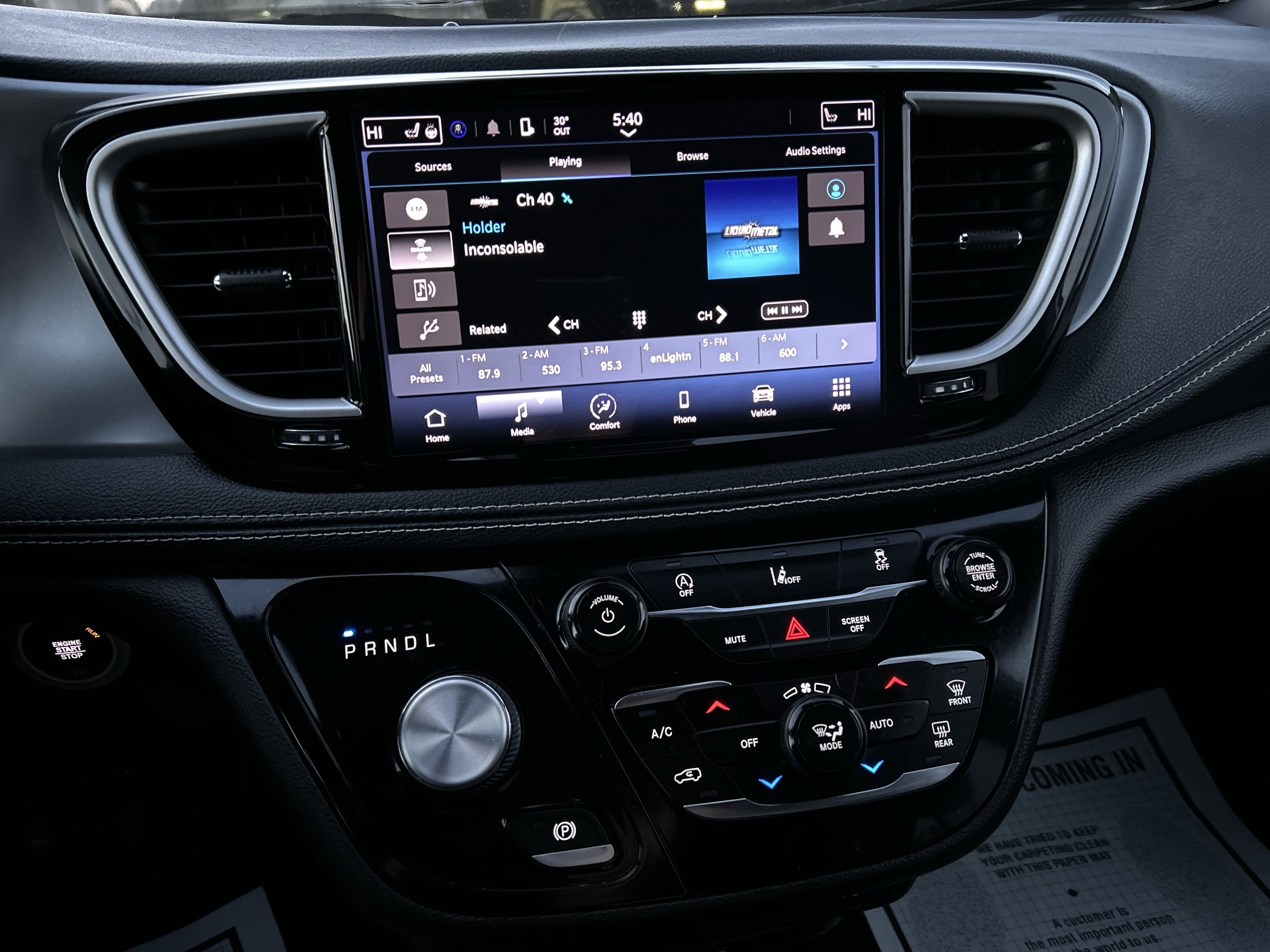 2022 Chrysler PACIFICA TOURING