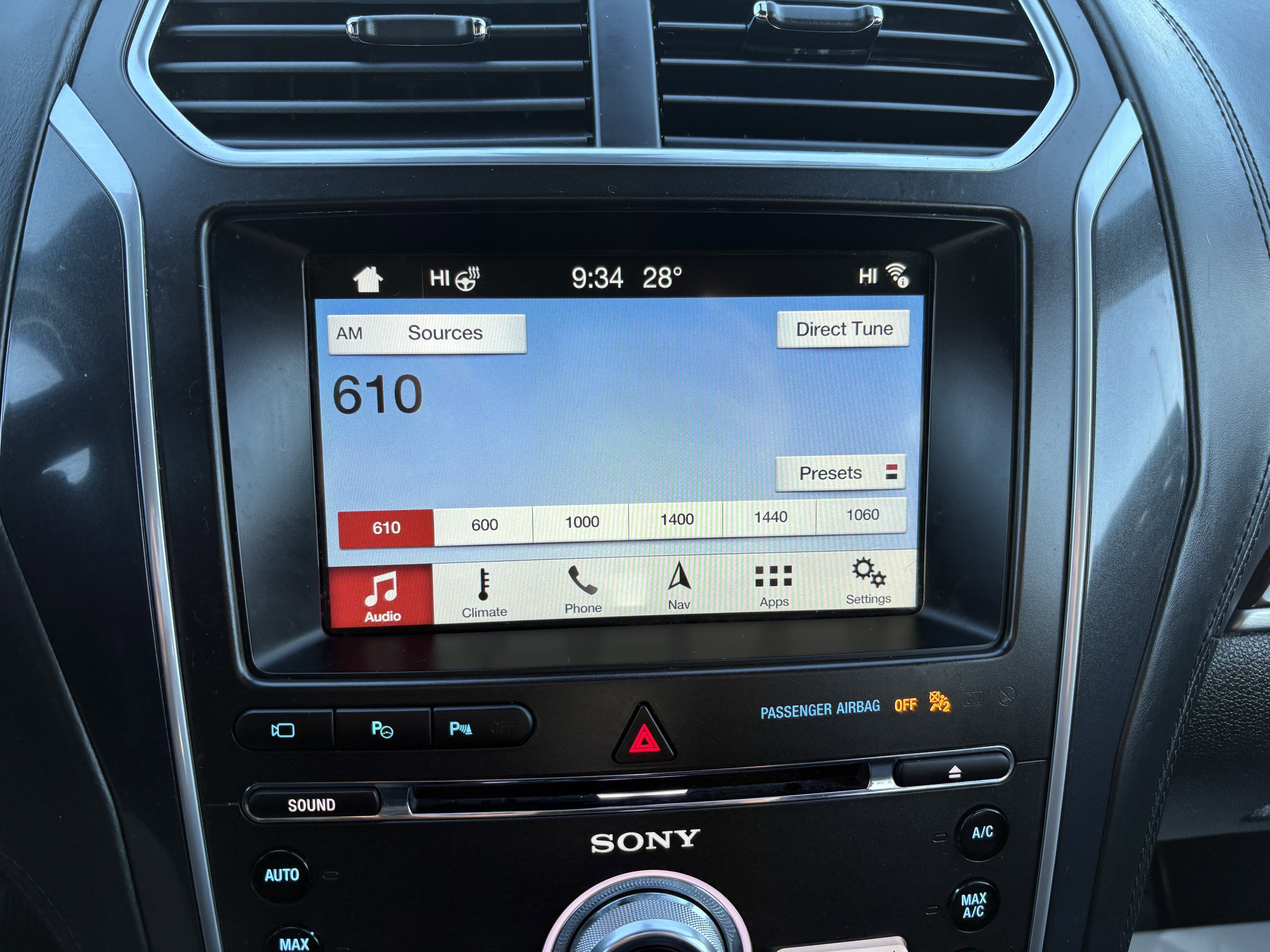 2017 Ford EXPLORER PLATINUM