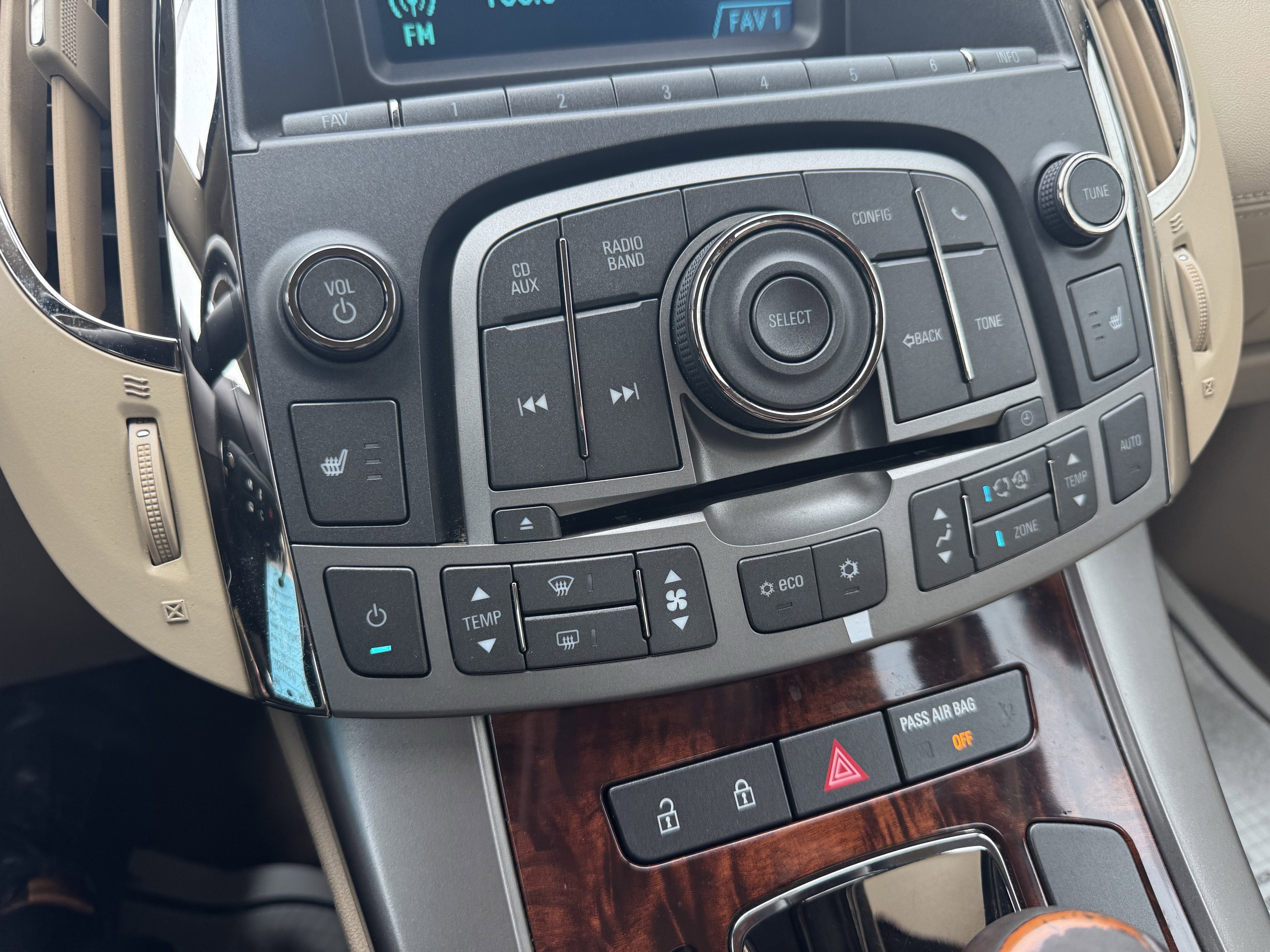 2012 Buick LACROSSE LEATHER GROUP