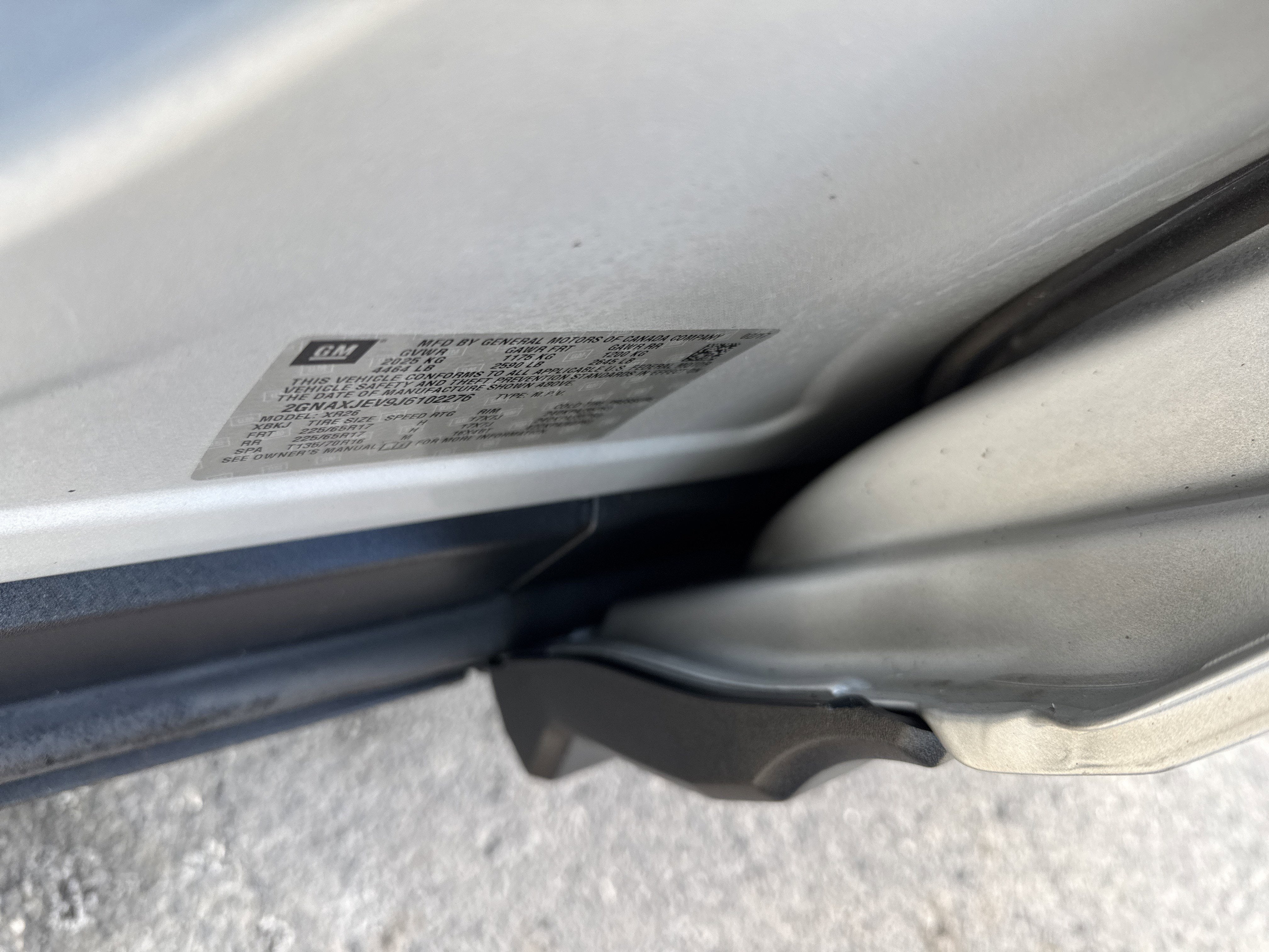 2018 Chevrolet EQUINOX LT