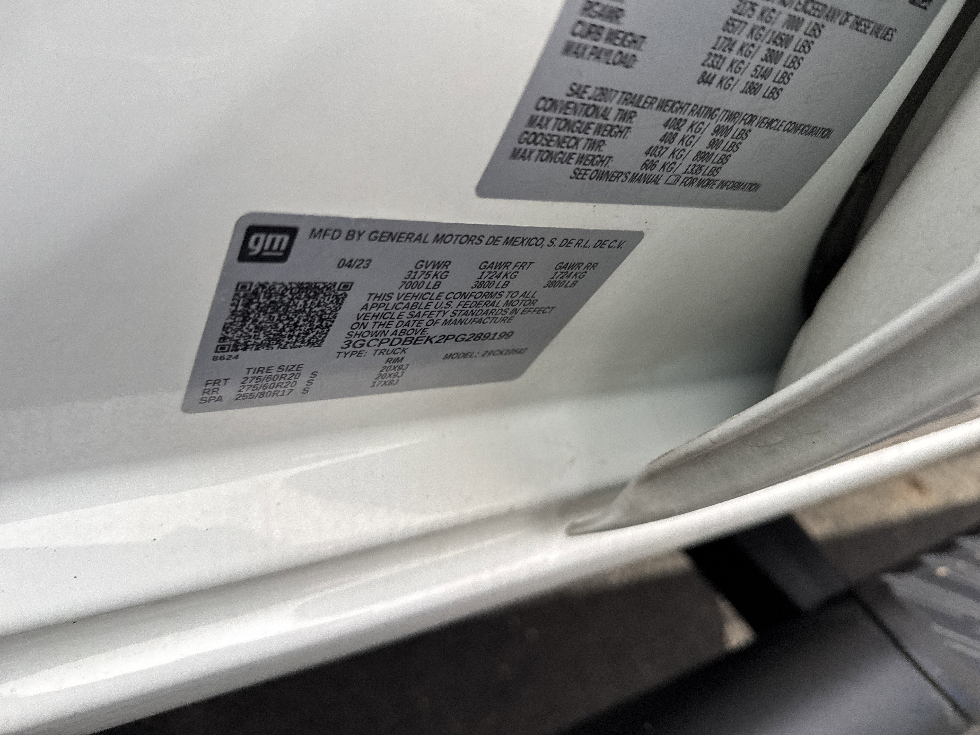 2023 Chevrolet SILVERADO 1500 CUSTOM