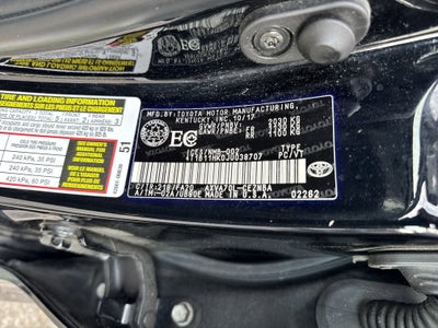 2018 Toyota CAMRY LE