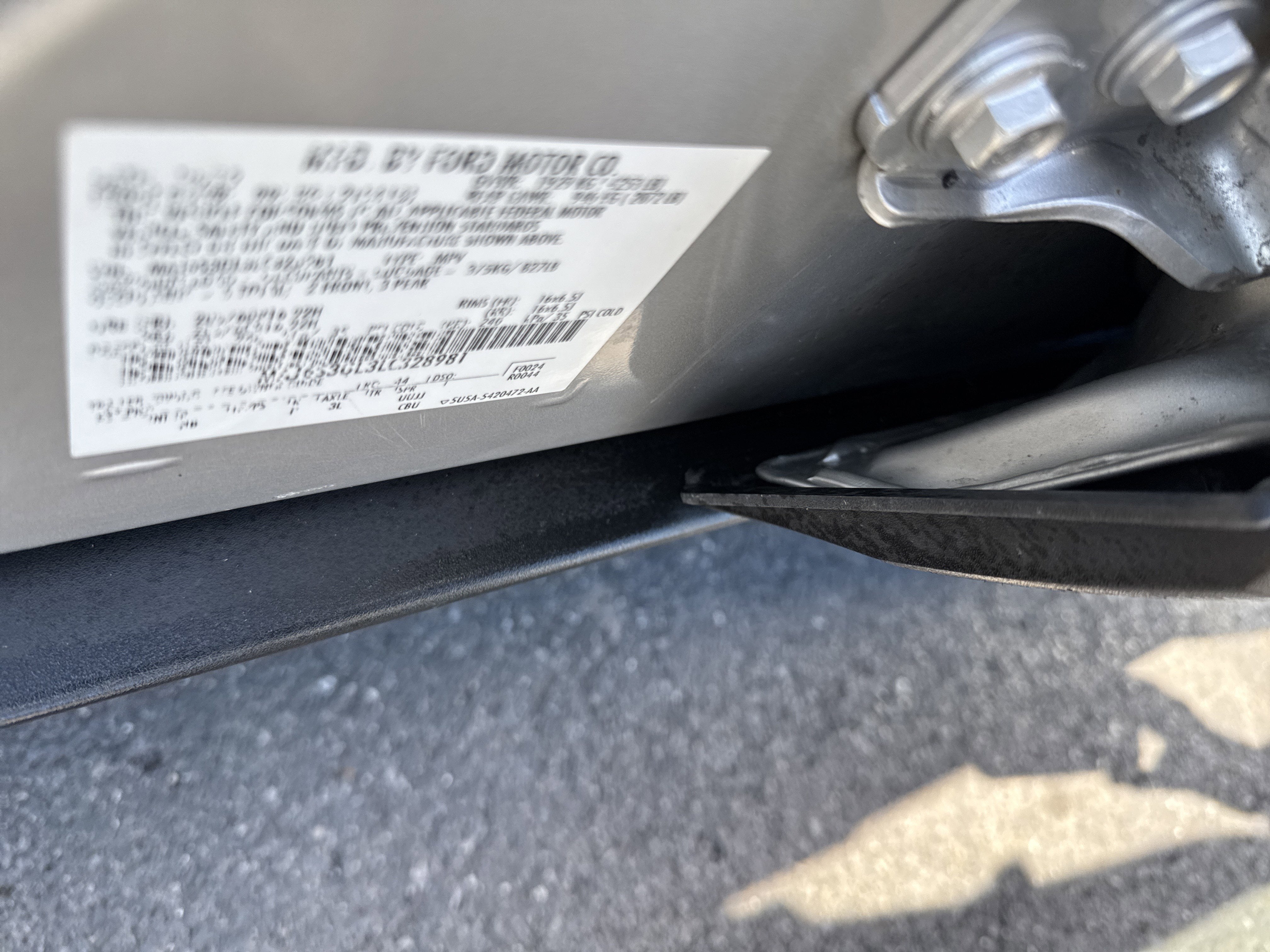 2020 Ford ECOSPORT S3GV