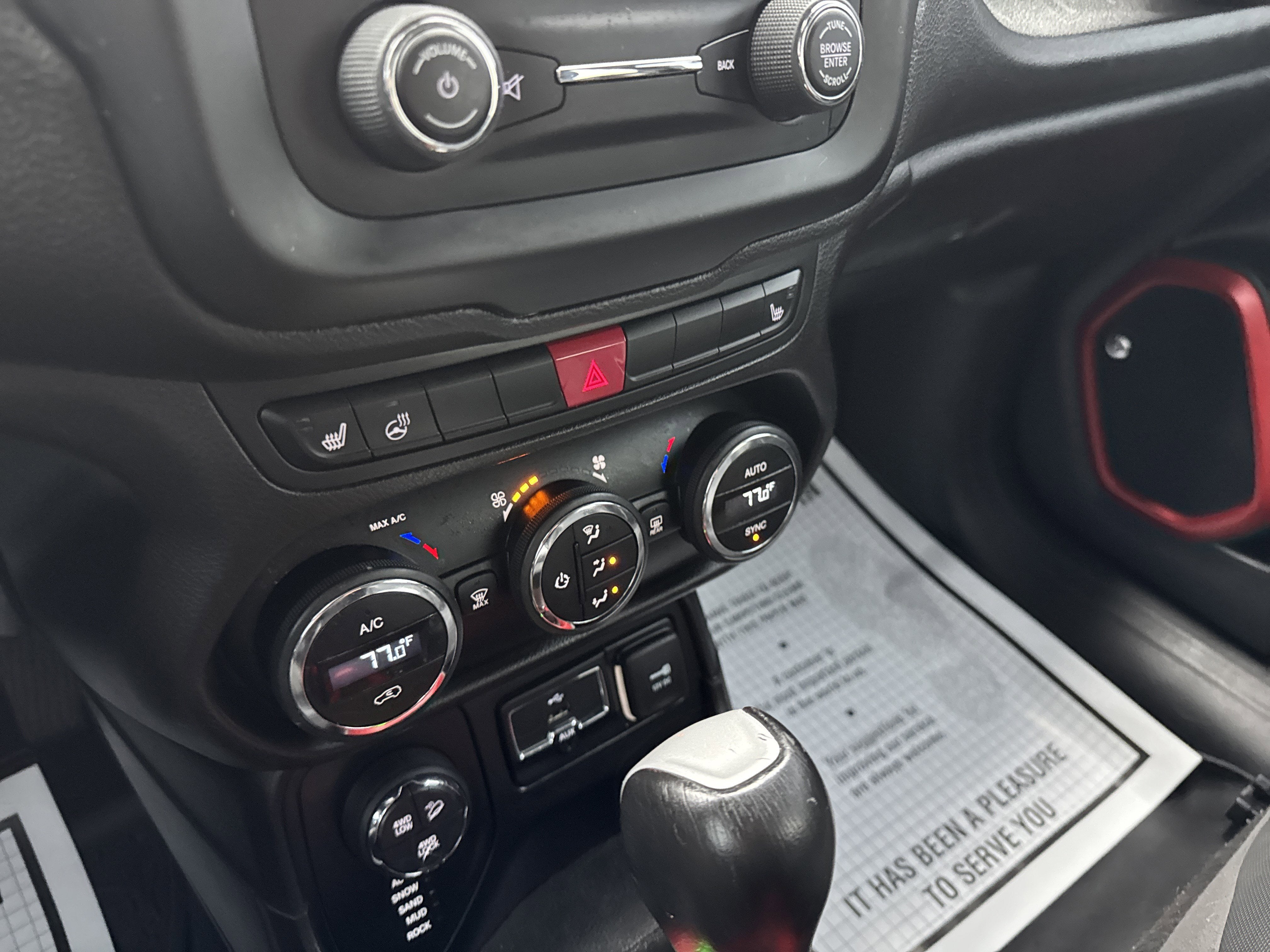2016 Jeep RENEGADE TRAILHAWK
